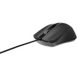 Gembird - MUS-4B-01 - Muis - Zwart - Bedraad - Optisch