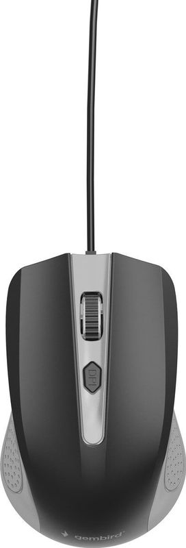 Gembird - MUS-4B-01 - Muis - Zwart - Bedraad - Optisch