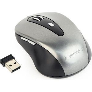 Gembird MUSW-4B-04-BG Optische USB-muis, Zwart/Grijs