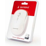 Gembird draadloze muis - Wit