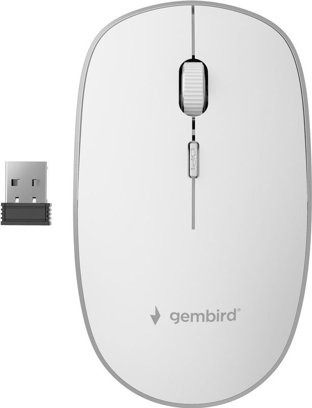 Gembird draadloze muis - Wit