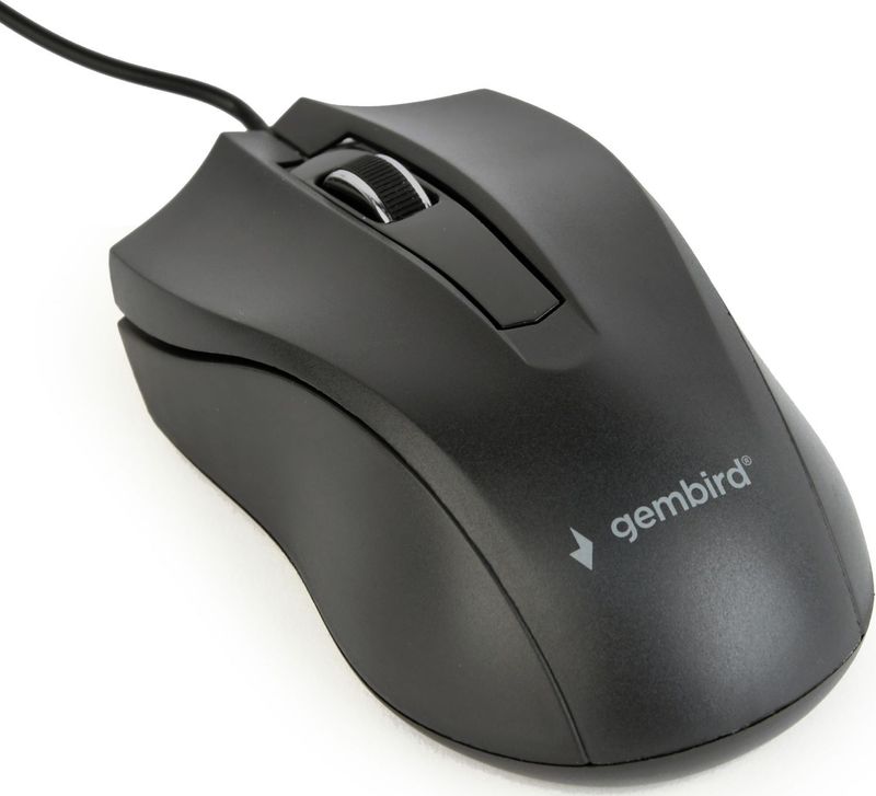 Gembird - Gembird Gmb Muis Bedraad Zwart 3b-01 - 30 Dagen Niet Goed Geld Terug