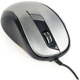 Mouse USB Optical Black/Grey/MUS-6B-01-BG GEMBIRD