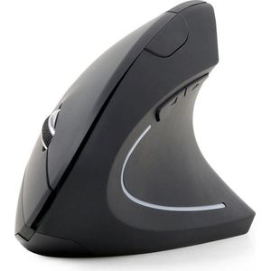 Gembird musw-ergo-01 - Mouse (Right Hand, Vertical, Design, Optical, RF, Wireless,1600 dpi, Black)