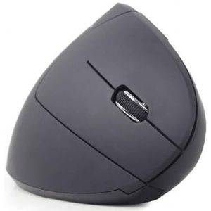 Gembird Draadloze Ergonomische muis, rechtshandig, instelbaar 800 - 1600 DPI, optisch, 6-knops, met USB Nano ontvanger, 95 x 65 x 36 mm