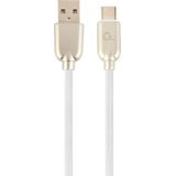 Gembird - CC-USB2R-AMCM-1M-W - USB Kabel - Wit - USB 2.0 - 1 m