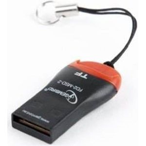Gembird MicroSD Kaartlezer USB 2.0 - Zwart