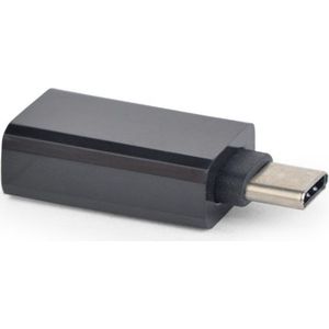 Verloopstekker USB Type-C USB Type-A Zwart