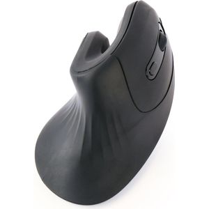 Gembird - MUSW-ERGO-03 - Muis - Zwart - Draadloos - 6 Knoppen