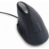 Mouse with Cable and Optical Sensor GEMBIRD MUS-ERGO-03. 3200 DPI