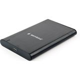 GEMBIRD Behuizing Voor Harde Schijf - 2.5 Inch SATA HDD - Zwart