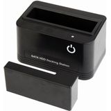 Gembird - HD32-U2S-5 - Dockingstation - Zwart - USB 2.0 Type-B