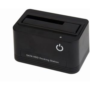 Gembird - HD32-U2S-5 - Dockingstation - Zwart - USB 2.0 Type-B