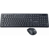 Gembird - KBS-WCH-03 Toetsenbord - Draadloos - USB - QWERTY - Zwart