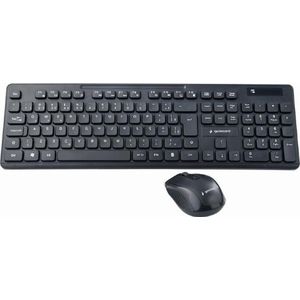 Gembird - KBS-WCH-03 Toetsenbord - Draadloos - USB - QWERTY - Zwart