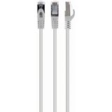 Gembird - PP6A-LSZHCU-W - Patchkabel - Wit - S/FTP - CAT6a - 0.25M