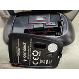 Gembird stille draadloze USB-C muis met 4 knoppen - 800-1600 DPI / zwart