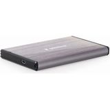 Gembird - EE2-U3S-3-LG - Harddisk Behuizing - Grijs - USB 3.0