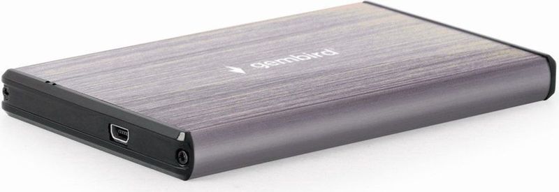 Gembird - EE2-U3S-3-LG - Harddisk Behuizing - Grijs - USB 3.0