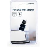 Gembird - WNP-UA300-01 - Netwerkadapter - Zwart - USB 2.0