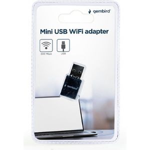 Gembird - WNP-UA300-01 - Netwerkadapter - Zwart - USB 2.0