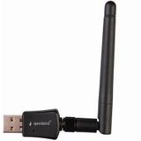 Gembird Wi-Fi USB Adapter - Met Antenne - 300 Mbp/s - 2,4Ghz - Zwart