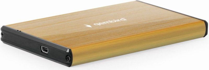 Gembird HDD Behuizing - 2.5 Inch - Goud - USB 3.0