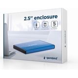 Externe HDD Behuizing - Donker-Blauw - SATA - USB 3.0