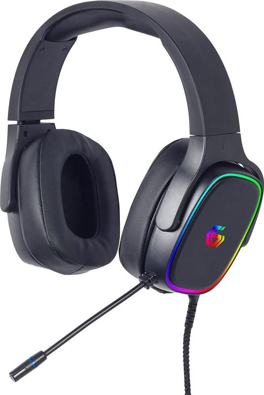 USB 7.1 Surround Gaming Headset - RGB - Gaming Accessoire - Zwart - Comfortabel Ontwerp