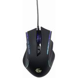 Gembird - MUSG-RAGNAR-RX300 - Gaming Muis - Zwart - Bedraad - 7 Knoppen