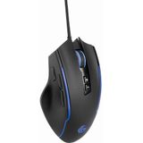 Gembird - MUSG-RAGNAR-RX300 - Gaming Muis - Zwart - Bedraad - 7 Knoppen
