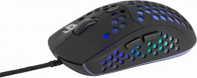 Gembird - MUSG-RAGNAR-RX400 - Gaming Muis - Zwart - Bedraad - 6-Knoppen - LED Verlichting