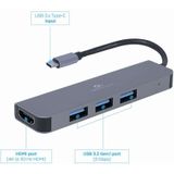 Cablexpert A-CM-COMBO2-01 - Dockingstation - USB-C 3.2 - HDMI