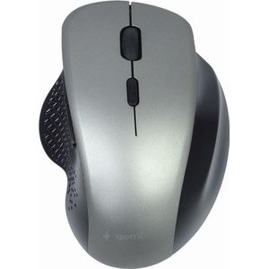 Gembird MUSW-6B-02-BG - Muis - 2.4 GHz - Zwart Ruimte Grijs - Muis - Optisch - 6 knoppen - Zilver