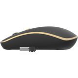 Gembird - MUSW-4B-06-BG - Draadloze Muis - Zwart - Goud