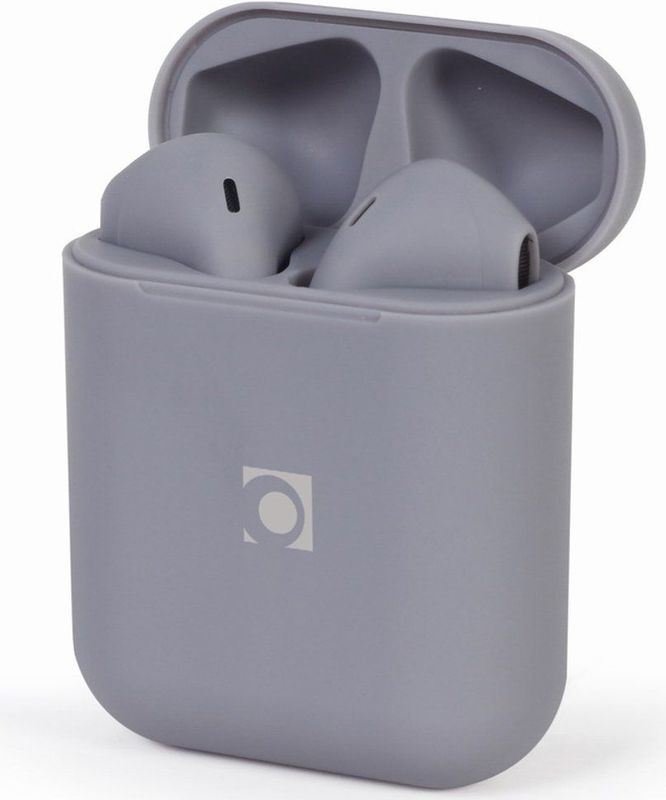 Gembird Bluetooth TWS In-Ear Stereo Koptelefoon - Seattle Grijs
