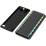Gembird - USB 3.1 Behuizing - Harddisk Behuizing - Zwart - Aluminium