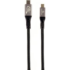 Gembird Premium geflochtenes USB 3.2 100 W Type C Kabel