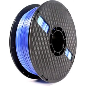 Gembird - PLA Silk Ice - 3D Printer Filament - 2 kleurig - Ijs blauw en Donkerblauw - Ice blue/Dark Blue - 1.75 mm - 1 kg