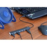 USB Hub GEMBIRD UHB-U2P7-04 Black