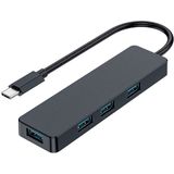 Gembird - 4-poorts USB 3.1 Gen 1 Type-C HUB - Zwart - USB-Hub