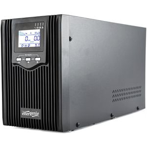 Gembird - Eg-ups-ps2000-02 - UPS - 2000 VA - LCD-Scherm - 2 x Schuko + 3 x C13 Uitgangen