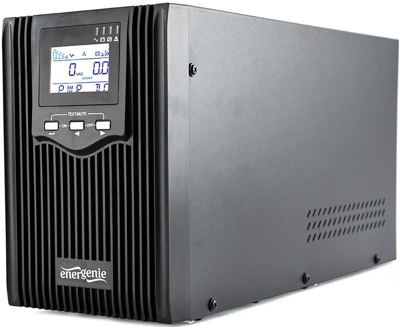 Gembird - Eg-ups-ps2000-02 - UPS - 2000 VA - LCD-Scherm - 2 x Schuko + 3 x C13 Uitgangen