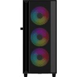 Gembird - Fornax 4000 ARGB - PC-behuizing - Zwart - ITX ATX mATX