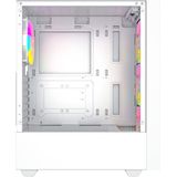 Gembird - Fornax 4000 - Midi Tower - Zwart - Gehard Glas