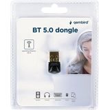 Gembird BTD-MINI6 Netwerkkaart - Bluetooth 5.0 - Draadloos