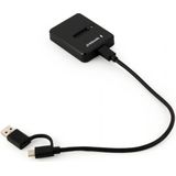 Gembird - DD-U3M2 - Harddisk Behuizing - Zwart - USB Type-C