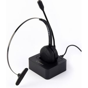 Bluetooth call center headset, mono, zwart