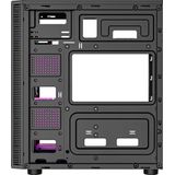 Gembird - Fornax 500 - Midi Tower - Zwart - Materiaal: Staal