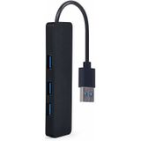Merk - Model - 4 Poorts USB 3.1 Hub - USB 3.1 - Plastic - 5 Gb/s